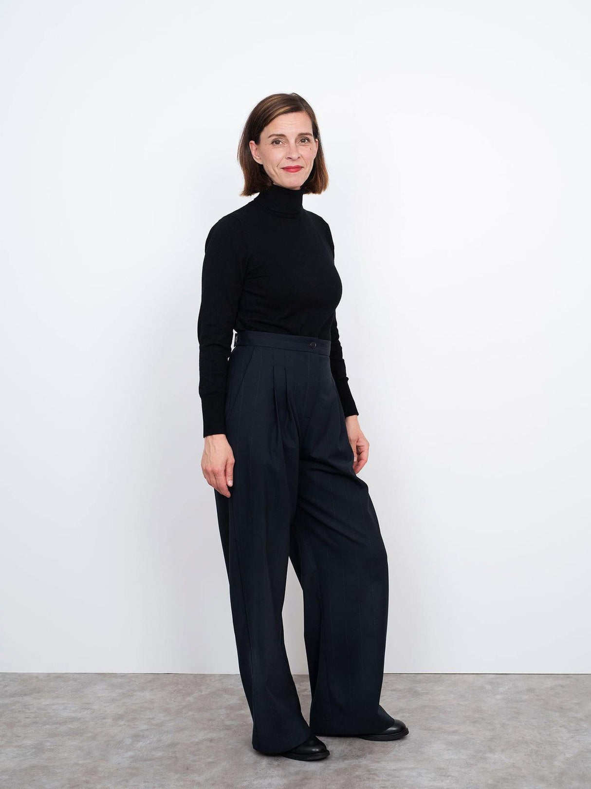 High Waisted Trousers Pattern The Assembly Line 3