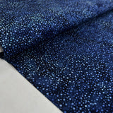 Hoffman Bali Cotton Lawn Blue Dot Abstract Indonesian Fabric Bolt