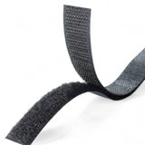 Hook And Loop Velour Tape Black
