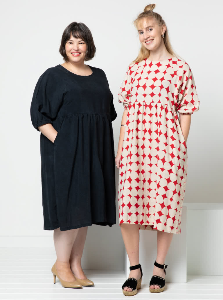 Hope Woven Dress Pattern Style Arc  1