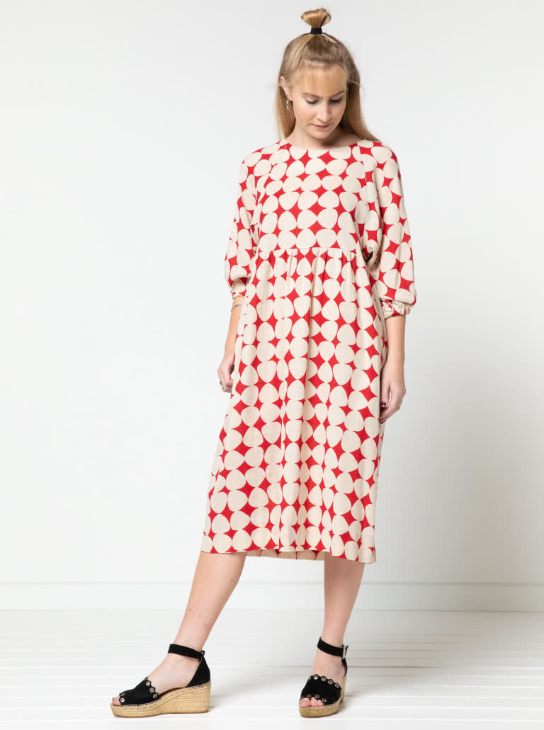 Hope Woven Dress Pattern Style Arc  2