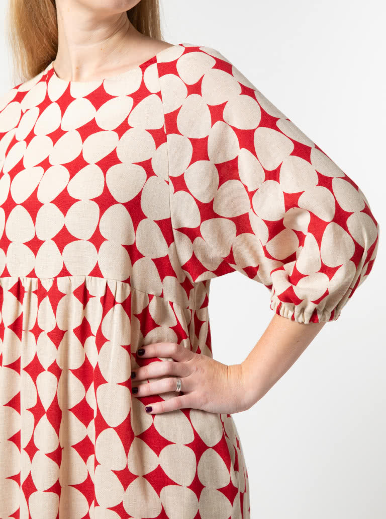 Hope Woven Dress Pattern Style Arc  3