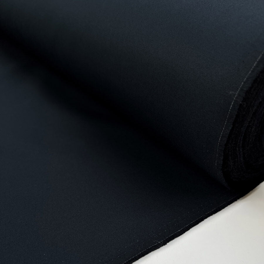 Hornpipe Navy Cotton Twill Woven Trouser Fabric Roll