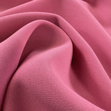 Hot Pink Polyester Woven Dressmaking Fabric