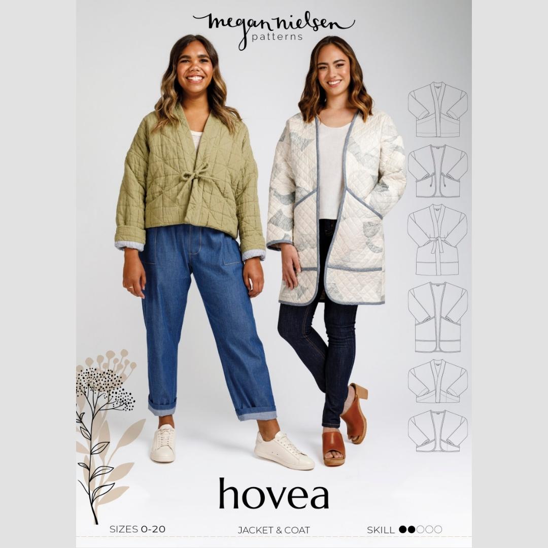 Hovea Jacket And Coat Pattern By Megan Nielsen Mnp2302 Cover