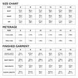 Ines shirt size chart 6 16