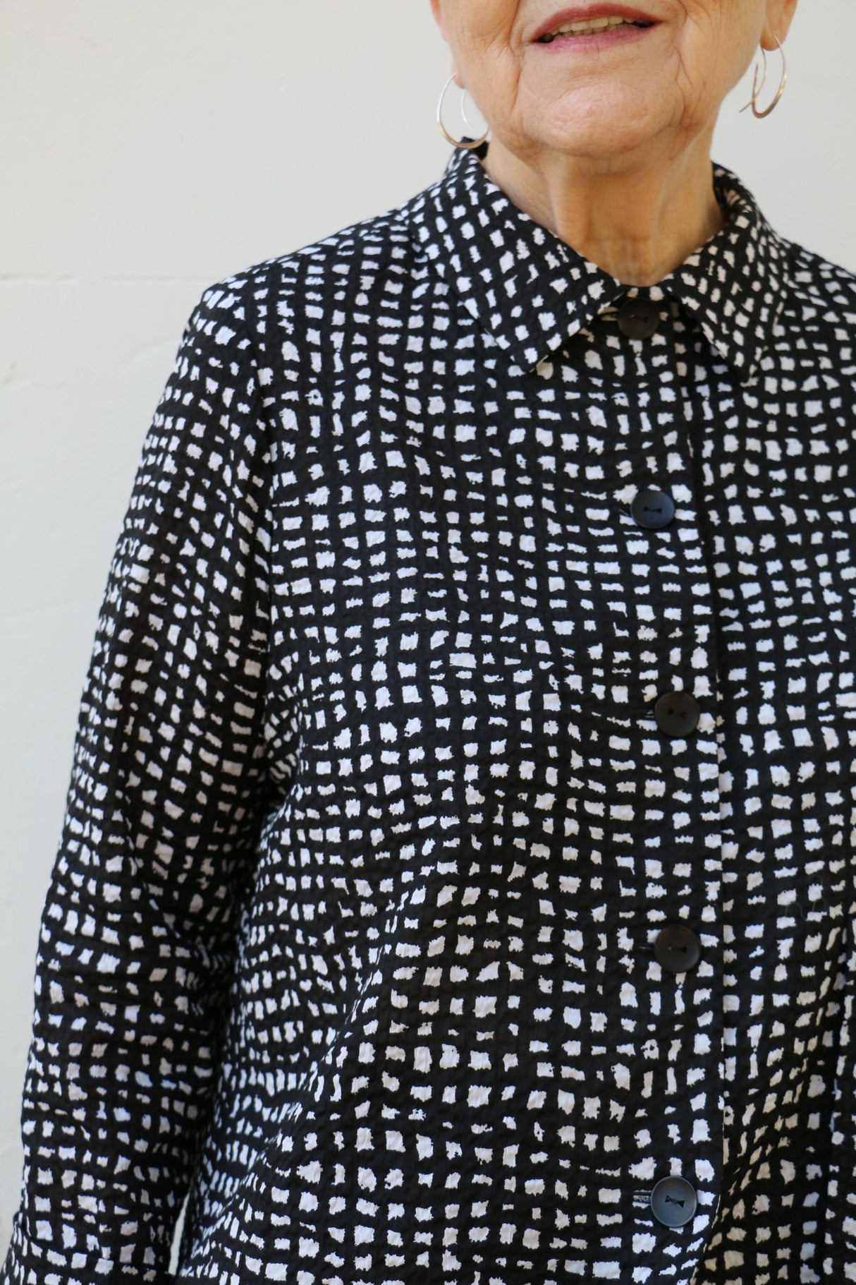 Ines shirt pattern tessuti 4