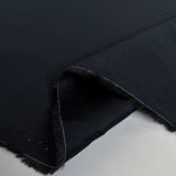 Inky Satin Dark Navy Grey Nylon Viscose Dress Fabric Fold