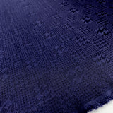 Intricate Deep Blue Designer Viscose Suiting Pattern