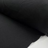 InWool Jersey Rib - Black
