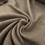Ita collection two sides grey brown wool woven camel coating fabric cu1