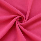 Italian Crepe Lipstick Polyester Bright Pink Dress Fabric Cud