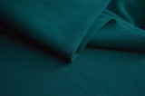 Italian Crepe Poly Viscose Spandex Vivid Teal Cu
