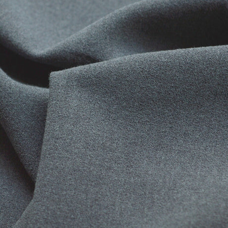 Italian Crepe Silver Grey Poly Viscose Spandex Cu