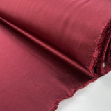 Italian 100% Viscose Wine Red Suiting Fabric Rubina Roll