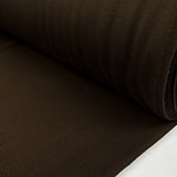 Italian Brushed Wool Brown Coating Fabric Huggy Bear Roll