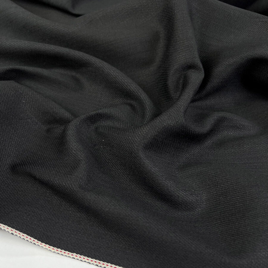 Italian Red Selvedge Denim Dark Indigo Cotton Heavy Trouser Fabric