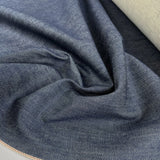 Italian Red Selvedge Denim Ocean Indigo Cotton Heavy Trouser Fabric