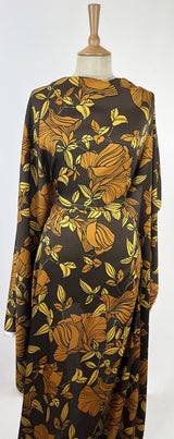 Italian Satin Polyester Dress Fabric Michelle Dress