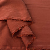 Italian Tencel Twill Brick Soft Lightweight Woven Shirting Fabric Fold