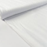 Italian Tencel Twill White Soft Lightweight Woven Shirting Fabric Bolt