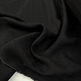 Italian Viscose Black Diamond Dress Fabric Diamond Drape