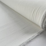 Ivory Cotton Muslin White Soft Woven Shirting Fabric Roll