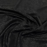 Jackson Jersey Black Polyester Elastane Stretch Pattern Abstract Knit Fabric
