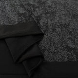 Jackson Jersey Black Polyester Elastane Stretch Pattern Abstract Knit Fabric Fold