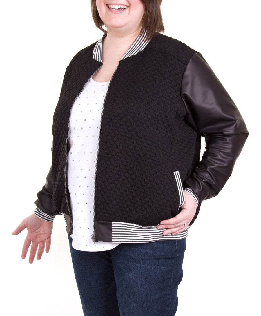 Jalie Charlie Bomber Jacket Sewing Pattern 4