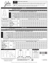 Jalie Charlie Bomber Jacket Sewing Pattern Back Cover