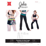 Jalie Yoga Pants Shorts Pattern Cover