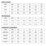 Jane Dress Size Chart