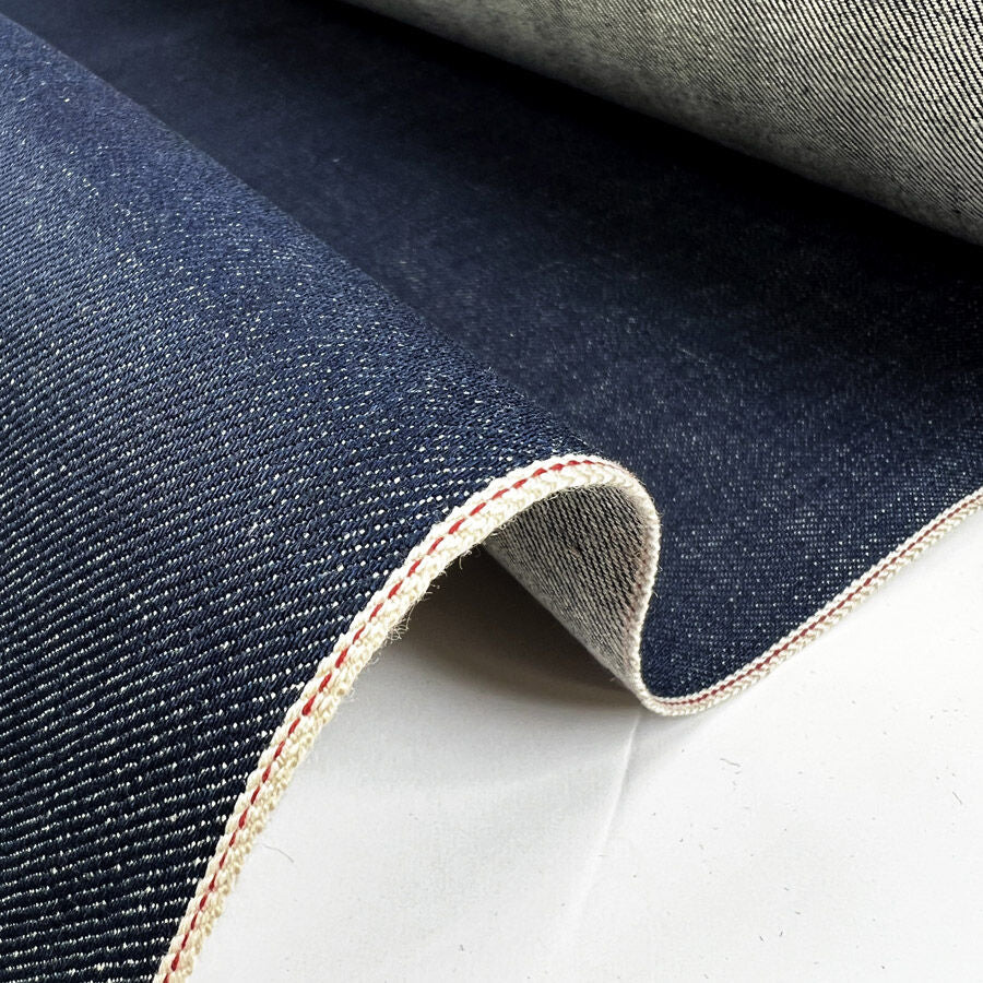 Japanese Denim 13 7oz Indigo Cotton Woven Jeans Fabric