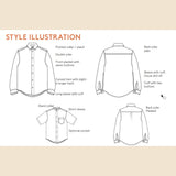 Jensen Shirt Pattern Wardobe By Me Sketch