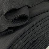 Jersey Black 70 Cotton 30 Polyester Roll