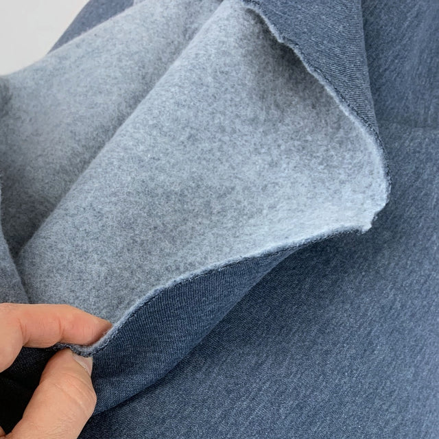 Jersey Denim 70 Cotton 30 Polyester Fold
