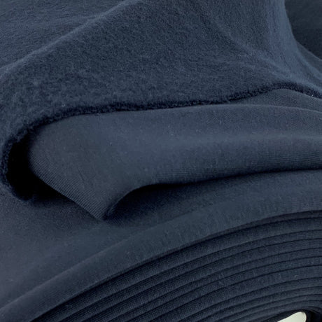 Jersey Navy 70 Cotton 30 Polyester Roll