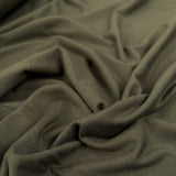 Jersey Combat Stretch Viscose Elastane Green Knit Fabric