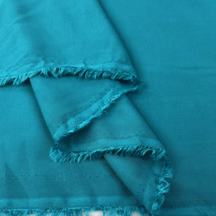 Jewel Viscose Jade Plain Woven Lightweight Dress Fabric Fold