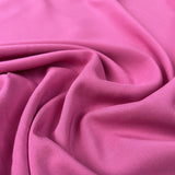 Jewel Viscose Pink Plain Woven Lightweight Dress Fabric
