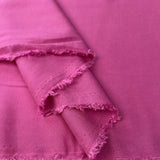 Jewel Viscose Pink Plain Woven Lightweight Dress Fabric Fold