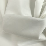Jk Marmaris Soft White Stretch Cotton Elastane Trousering Fabric Fold