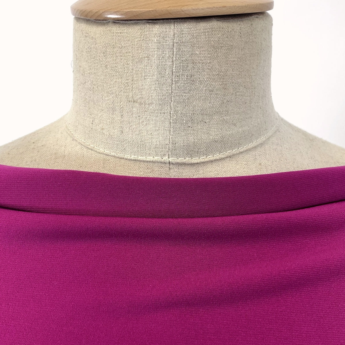 Jk Ritual Fuchsia Purple Colour Ity Jersey Fabric John Kaldor Neck 2