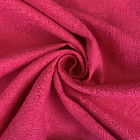 Jk Salso Hot Pink Viscose Linen Roll