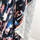 Jk Portia Olivia Drapey Ity Portia Dress Fabric Abstract Coral Hang