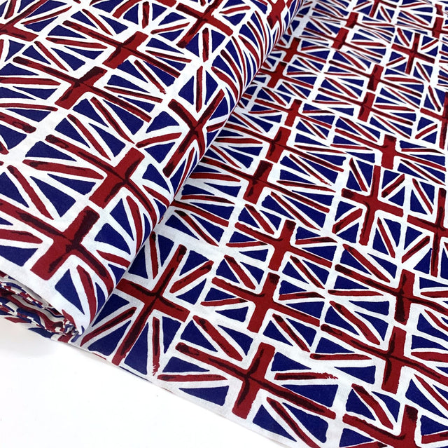 Jubilee Union Jack Cotton Fabric B 2