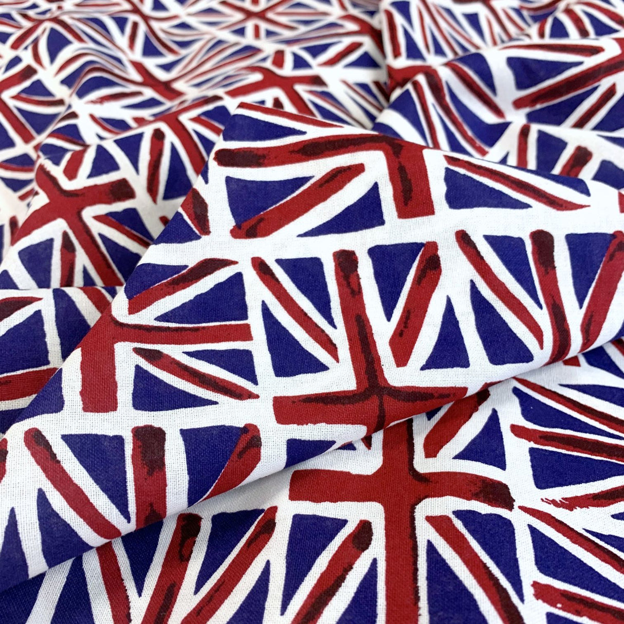 Jubilee Union Jack Cotton Fabric Cub 2