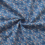 Kitson Royal Floral Royal White Pink Floral Solid Craft Quilt Cotton Fabric Cud