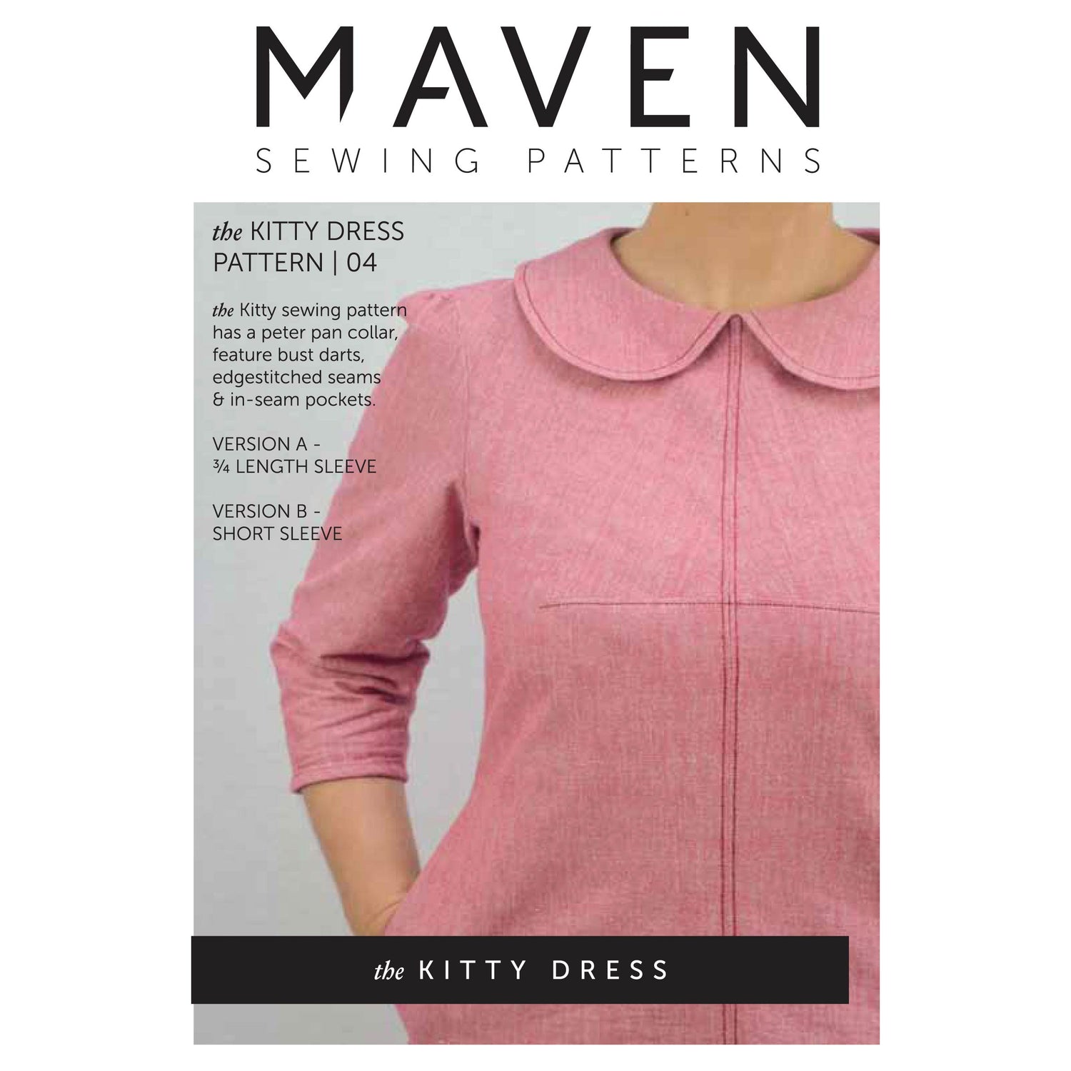 Kitty Dress Pattern Maven Cover